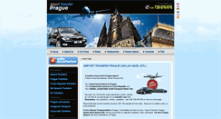 Desktop Screenshot of airport-transfer-prague.eu